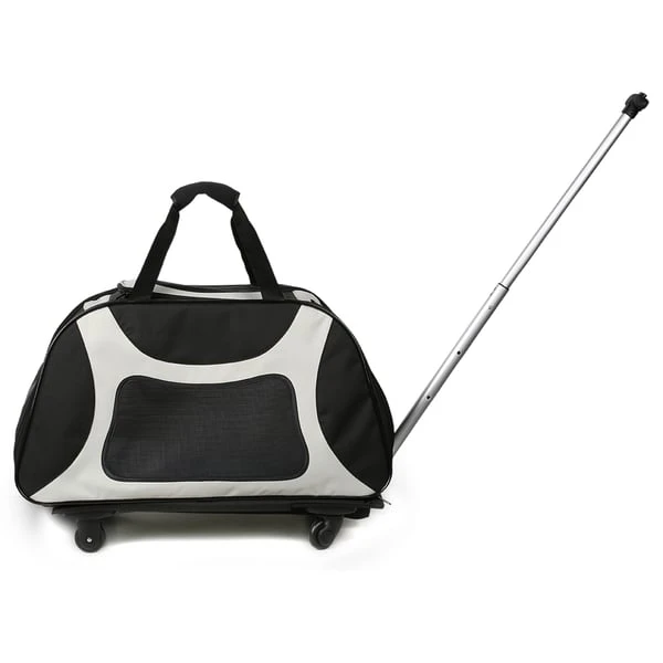 Trixie Trolley Schwarz/grau 5 Trixie Trolley Schwarz/grau – Bild 3