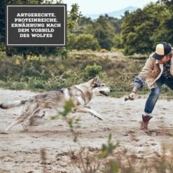 MOON Ranger Lachs Und Huhn Mit Süßkartoffeln Und Preiselbeeren -Hund Sache Getchaft 4 Nach dem Vorbild des Wolfes5ee0930ec7efd