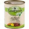 Landfleisch Hunde-Nassfutter Dog Pur Pansen & Reis