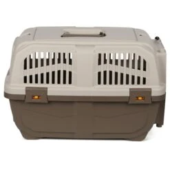 Trixie Transportbox Skudo Taupe/sand -Hund Sache Getchaft 58752 02