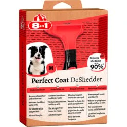 8in1 Unterfellbürste Perfect Coat DeShedder Hund M -Hund Sache Getchaft 8in1 deshedder hund mittel 3