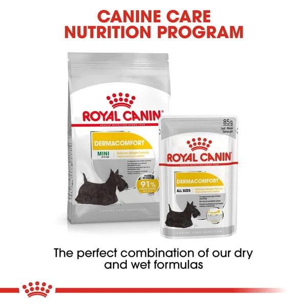 ROYAL CANIN DERMACOMFORT MINI Trockenfutter Für Kleine Hunde Mit Empfindlicher Haut 8 ROYAL CANIN DERMACOMFORT MINI Trockenfutter Für Kleine Hunde Mit Empfindlicher Haut – Bild 6