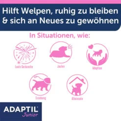 Adaptil Junior Halsband -Hund Sache Getchaft adaptil junior halsband 3