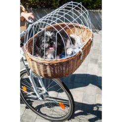 Aumüller Fahrrad-Tierkorb E-Bike Fähig -Hund Sache Getchaft aumuller fahrrad tierkorb e bike fahig 11