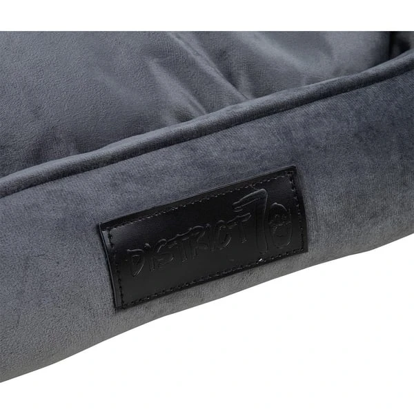 District 70 Hundebett Veluro Grau 4 District 70 Hundebett Veluro Grau – Bild 2