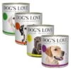 Dog's Love 24x800g Mixpaket -Hund Sache Getchaft dogs love mischpaket 800g