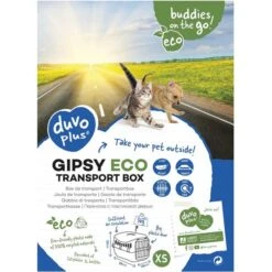 DUVO+ Gipsy Eco Transportbox Blau 7 DUVO+ Gipsy Eco Transportbox Blau -Hund Sache Getchaft duvo gipsy eco transportbox 2