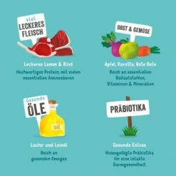 Edgard & Cooper Edgard&Cooper Adult Lamm & Rind -Hund Sache Getchaft edgard cooper hund adult nassfutter lamm rind 400g web 5