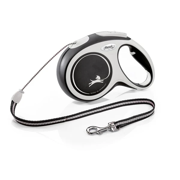 Flexi New Comfort Seilleine Schwarz 3 Flexi New Comfort Seilleine Schwarz