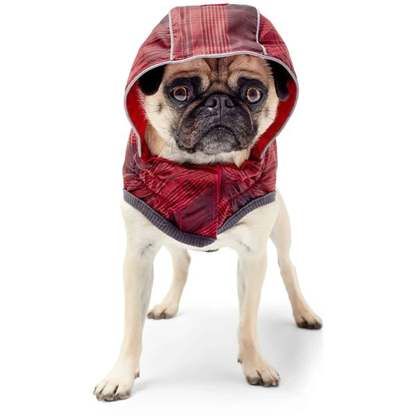 GF Pet Elastofit Regenmantel Rot 4 GF Pet Elastofit Regenmantel Rot – Bild 2