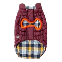 GF Pet Reversible Trail Jacke Burgund -Hund Sache Getchaft gfpet trail jacke burgund 2