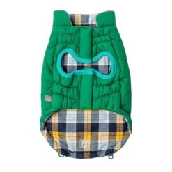 GF Pet Reversible Trail Jacke Grün -Hund Sache Getchaft gfpet trail jacke gruen 2