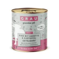 GRAU Rind Mit Karotte & Kartoffel