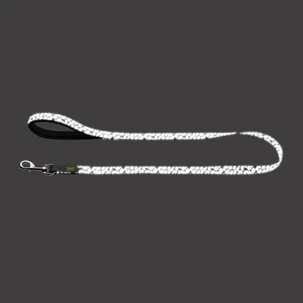 Hunter Führleine Convenience Reflect Grau Leopard 5 Hunter Führleine Convenience Reflect Grau Leopard – Bild 3