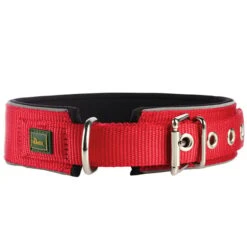 Hunter Neopren Reflect Halsband Rot/schwarz