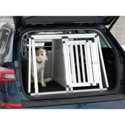 Kerbl Alu-Transportbox Zweitürig 92 X 97 X 68 Cm -Hund Sache Getchaft kerbl alu transportbox zweiturig 5