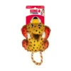 KONG Cozie Tuggz Cheetah -Hund Sache Getchaft kong cozie tuggz cheetah 1