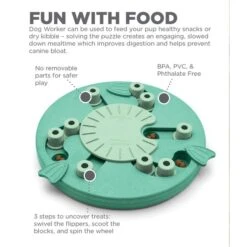 Nina Ottosson Dog Worker - Composite Intelligenzspielzeug -Hund Sache Getchaft nina ottosson inteligenz spielzeug dog worker web 4