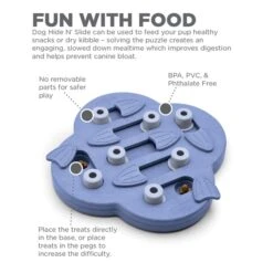 Nina Ottosson Dog Hide N' Slide - Composite Intelligenzspielzeug -Hund Sache Getchaft nina ottosson inteligenz spielzeug hide n slide web 4