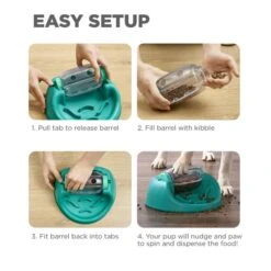 Nina Ottosson Dog Spin N'Eat Intelligenzspielzeug -Hund Sache Getchaft nina ottosson inteligenz spielzeug spin n eat web 3