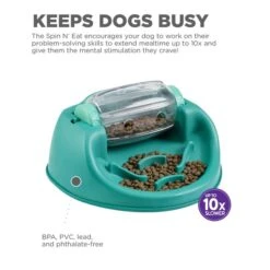 Nina Ottosson Dog Spin N'Eat Intelligenzspielzeug -Hund Sache Getchaft nina ottosson inteligenz spielzeug spin n eat web 4