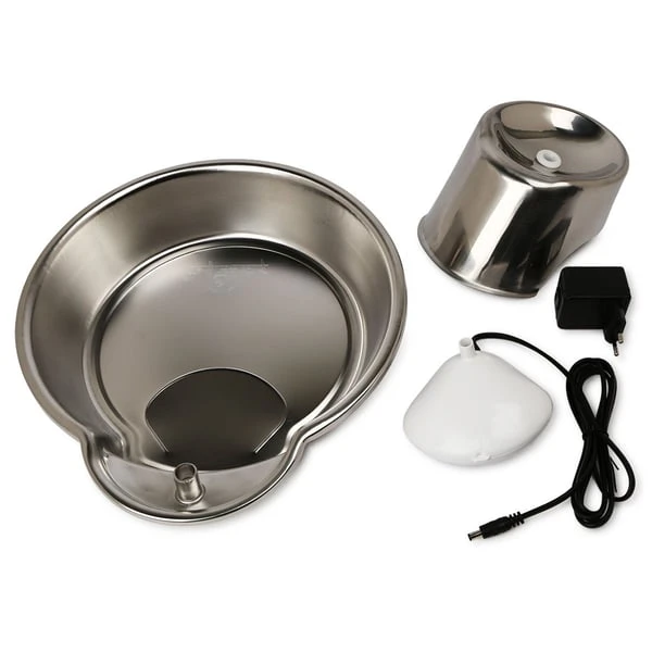 Pioneer Pet Edelstahl Trinkbrunnen Big Max Style 3,8 L 4 Pioneer Pet Edelstahl Trinkbrunnen Big Max Style 3,8 L – Bild 2