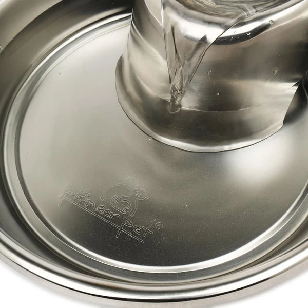 Pioneer Pet Edelstahl Trinkbrunnen Big Max Style 3,8 L 6 Pioneer Pet Edelstahl Trinkbrunnen Big Max Style 3,8 L – Bild 4