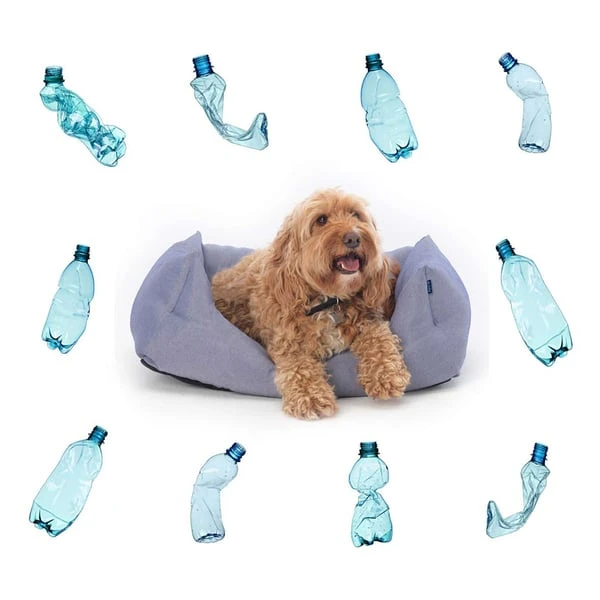 Project Blu Eco Hundebett Bengal Blau 7 Project Blu Eco Hundebett Bengal Blau – Bild 5