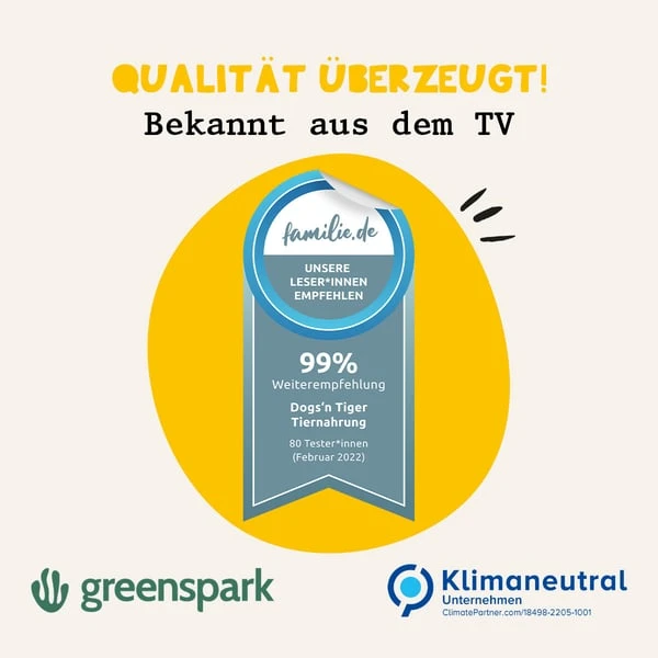 Dogs'n Tiger Gaumenfreude Nassfutter Geflügel Mit Süßkartoffel 7 Dogs'n Tiger Gaumenfreude Nassfutter Geflügel Mit Süßkartoffel – Bild 5