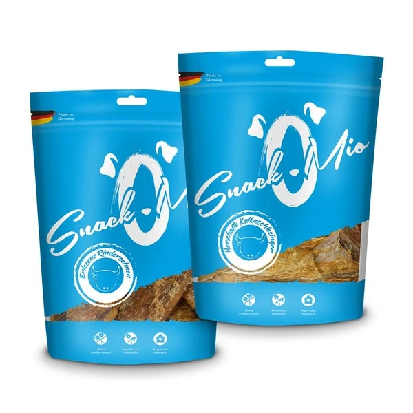 SnackOMio - Rindersehnen Und Kalbsschlesinger 850g 3 SnackOMio - Rindersehnen Und Kalbsschlesinger 850g