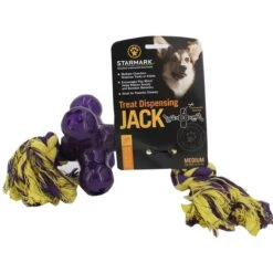 Starmark Hundespielzeug Treat Dispensing Jack M 8 Starmark Hundespielzeug Treat Dispensing Jack M -Hund Sache Getchaft starmark treat dispensing jack m 2