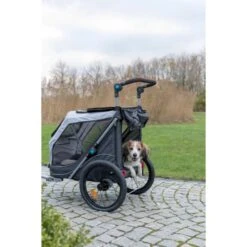 Trixie Fahrrad-Anhänger Gr. M 63 X 95 X 90/132 Cm 35 Trixie Fahrrad-Anhänger Gr. M 63 X 95 X 90/132 Cm -Hund Sache Getchaft trixie fahrrad anhanger gr m 17