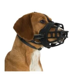 Trixie Muzzle Flex Maulkorb Schwarz -Hund Sache Getchaft trixie flex maulkorb silikon s xl 02