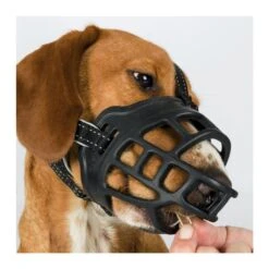 Trixie Muzzle Flex Maulkorb Schwarz -Hund Sache Getchaft trixie flex maulkorb silikon s xl 03