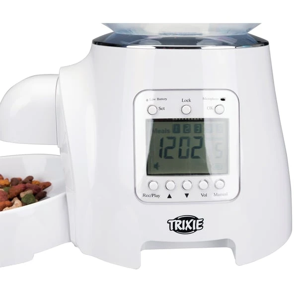 Trixie Futterautomat TX7, 5L - Weiß 4 Trixie Futterautomat TX7, 5L - Weiß – Bild 2