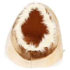 Trixie Kuschelhöhle Minou Beige/braun -Hund Sache Getchaft trixie kuschelhoehle minou beige braun 50x41x30cm 2