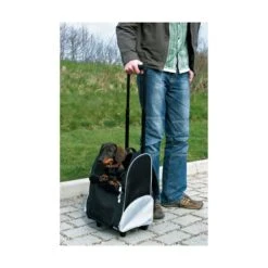TRIXIE Tbag Trolley 32x45x25cm Aus Nylon Schwarz -Hund Sache Getchaft trixie tbag trolley 36x50x27cm aus nylon schwarz 02