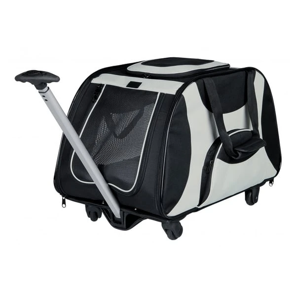 Trixie Trolley Schwarz/grau 4 Trixie Trolley Schwarz/grau – Bild 2