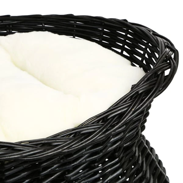 Trixie Weidenkorb Mit Liegedach Und Kissen 4 Trixie Weidenkorb Mit Liegedach Und Kissen – Bild 2