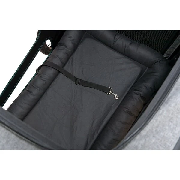 Trixie Fahrrad-Anhänger Grau/Salbei 4 Trixie Fahrrad-Anhänger Grau/Salbei – Bild 2