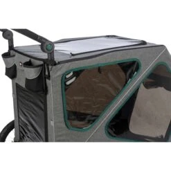 Trixie Fahrrad-Anhänger Grau/Salbei 19 Trixie Fahrrad-Anhänger Grau/Salbei -Hund Sache Getchaft trixie fahrradanhaenger 7