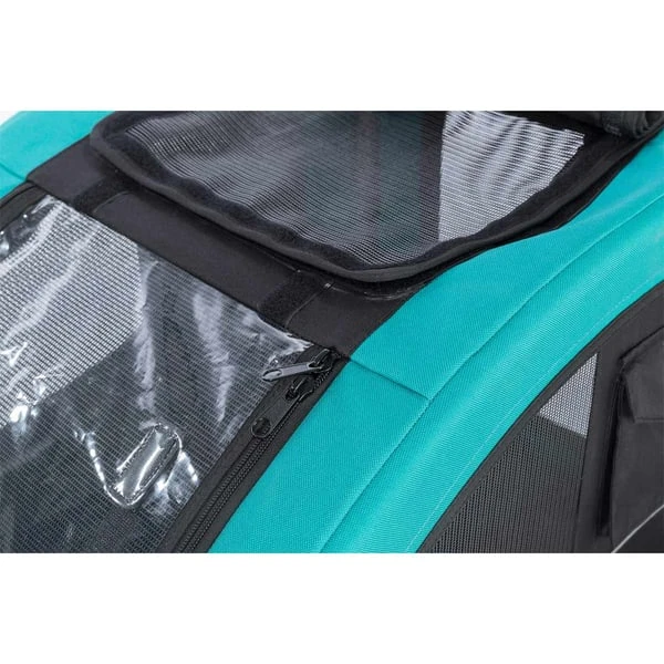 Trixie Fahrradanhänger Türkis 9 Trixie Fahrradanhänger Türkis – Bild 7