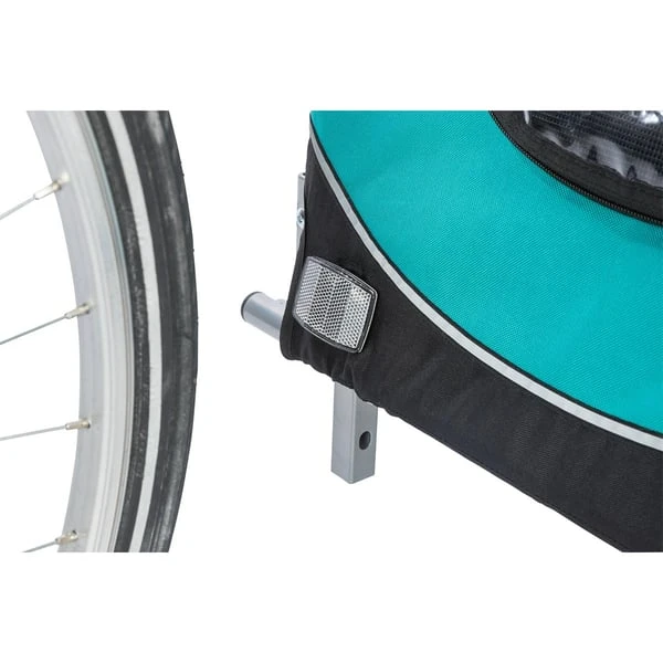 Trixie Fahrradanhänger Türkis 12 Trixie Fahrradanhänger Türkis – Bild 10
