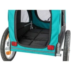 Trixie Fahrradanhänger Türkis 25 Trixie Fahrradanhänger Türkis -Hund Sache Getchaft trixie fahrradanhaenger tuerkis schwarz web 9