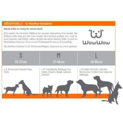 WowWow Professional Halsband Rot -Hund Sache Getchaft wowwow tabelle60b61880a5ee8