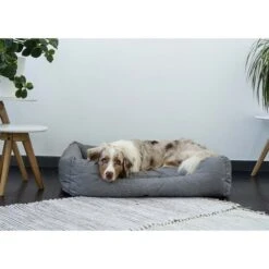 ZooRoyal In- & Outdoor Haustierbett Sam 90x70cm Grau -Hund Sache Getchaft zooroyal in und outdoor haustierbett sam 90x70cm grau 1kNDWOvlfsNN1m
