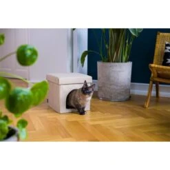 ZooRoyal Faltbare Kuschelhöhle Louisa -Hund Sache Getchaft zooroyal kuschelhohle louisa beige 6